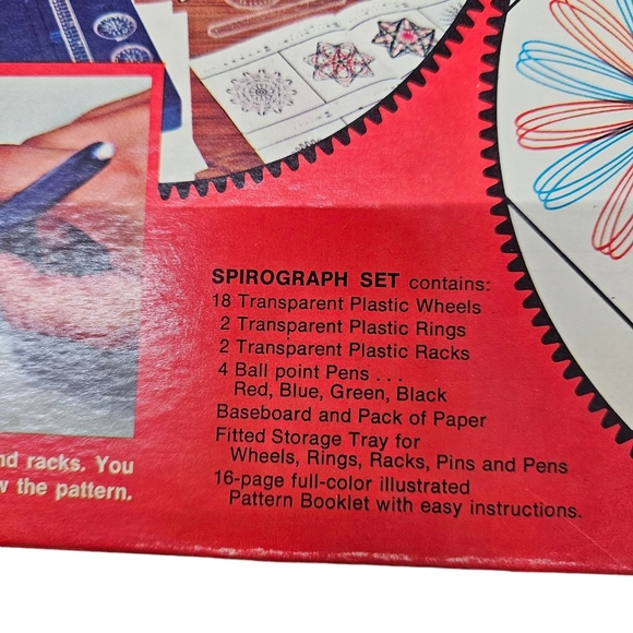 Vintage, Spirograph,Collectible, 1967, Kenner Products Co, Excellent Condition, - Picture 15 of 16